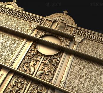 3D model 3d model of a home iconostasis / kiot-stl file for CNC (STL)